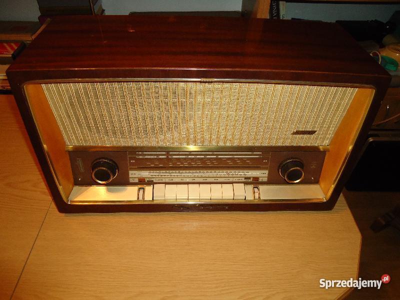 STARE KOLEKCJONERSKIE RADIO LAMPOWE GRUNDIG TYP małopolskie Nowy Sącz sprzedam