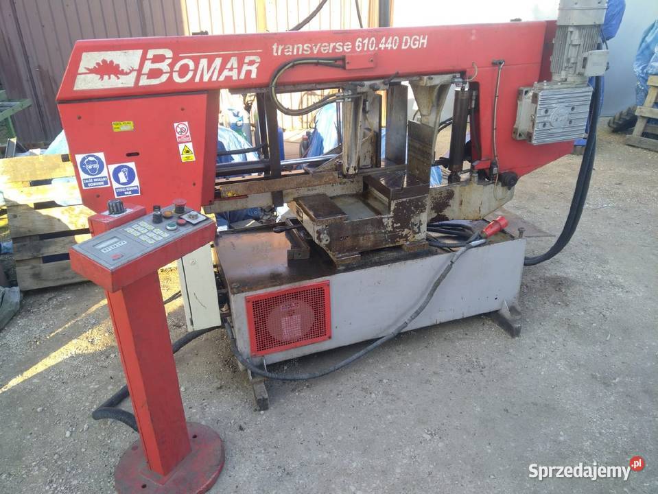 Piła taśmowa do metalu duża 600x500 kąty Bomar Maków Podhalański sprzedam