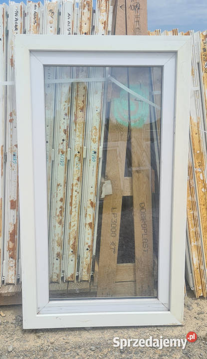 OKNO KacprzaK 79x138 OKNA Używane Plastikowe PCV Okna ścienne Lublin sprzedam