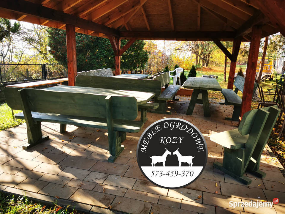 WYPRZEDAŻ POSEZONOWA Meble góralskie ogrodowe Wieliczka