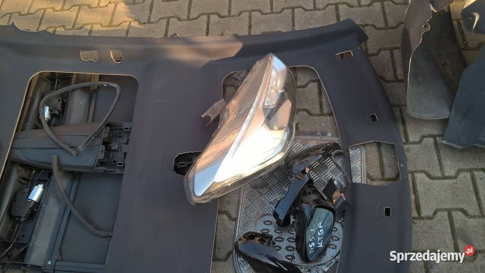Citroen DS5 podsufitka lusterko lewe nadkole śląskie Cieszyn