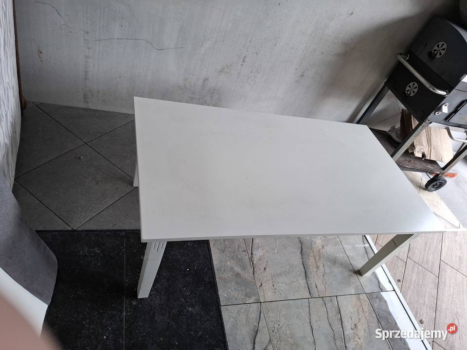 Ława Drewniana Kolor Biały 72cm Stoły Meble Zgorzelec