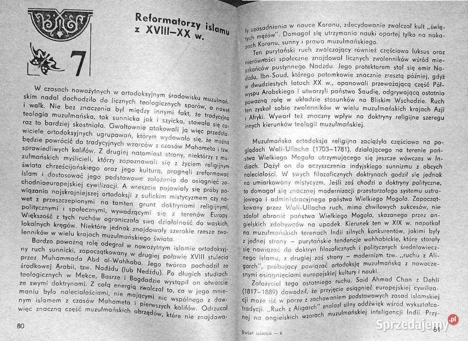 Świat Islamu Władysław Baranowski Chełm