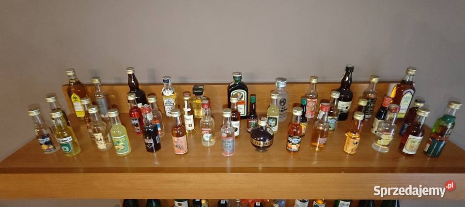 Kolekcja alkoholi miniaturek Polmos lubelska Pozostałe Lipsko sprzedam
