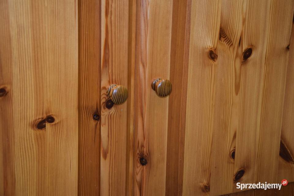 komoda z drewna sosnowego nowa warmińsko-mazurskie Olsztyn