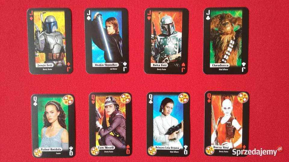 STAR WARS Karty do gry NOWE Duża ilość Pozostałe Olkusz sprzedam