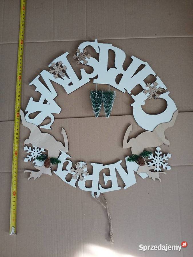 Zawieszka dekoracja bożonarodzeniowa Merry