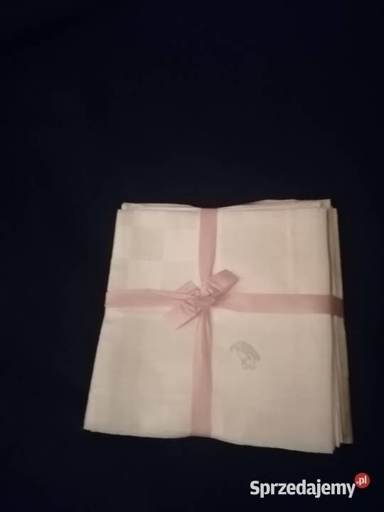 Ściereczki bieżniki zabytkowe Niemcy pomorskie Gdańsk