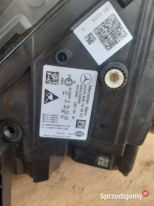 Lampa przednia lewa Mercedes W205 Multibeam dolnośląskie