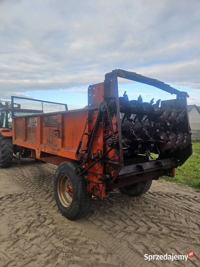 Rozrzutnik obornika sodimac 7ton
