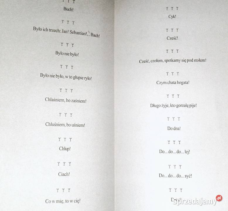Toasty i pieśni biesiadne Adam Podgórski B Chełm