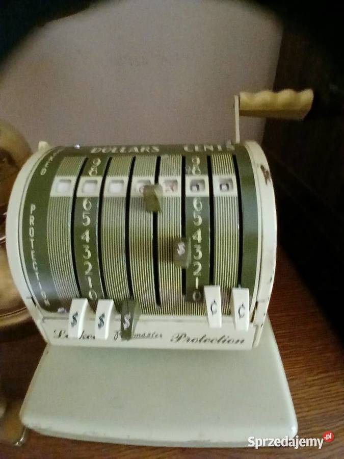 Stara maszyna do liczenia Paymaster X 550 Us Kraków