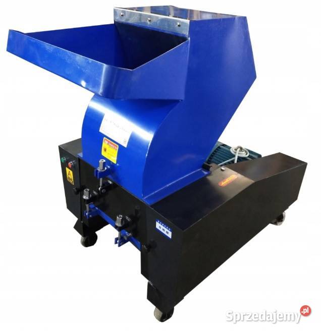 Kruszarka do Plastiku 75 kW rozdrabnianie Zrębice