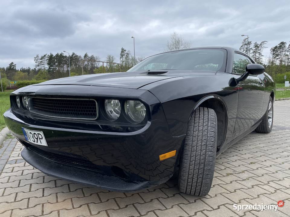 Dodge Challenger III benzgaz czarny warmińsko-mazurskie Ruciane-Nida