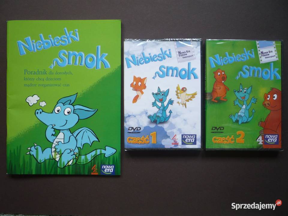 Niebieski smok poradnik dorosłych 2 DVD zachodniopomorskie Szczecin