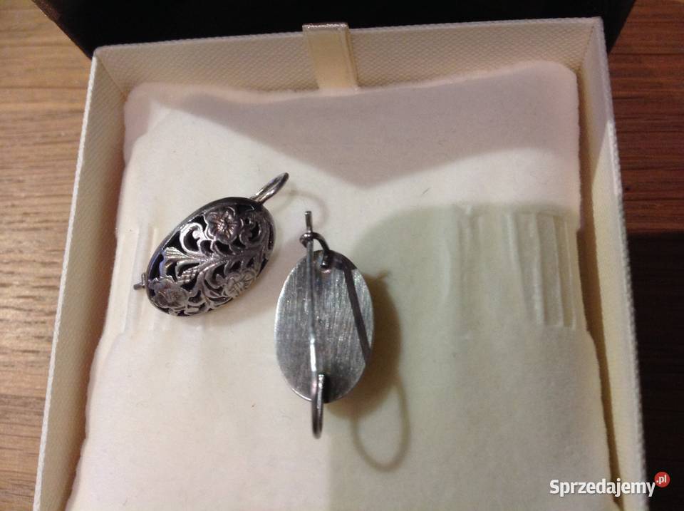 Srebrne Kolczyki Damskie Srebro pr 925 Vintage srebro sprzedam