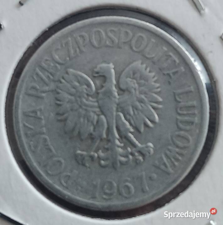 50 Groszy 1967 r 1 najniższy nakład Konin