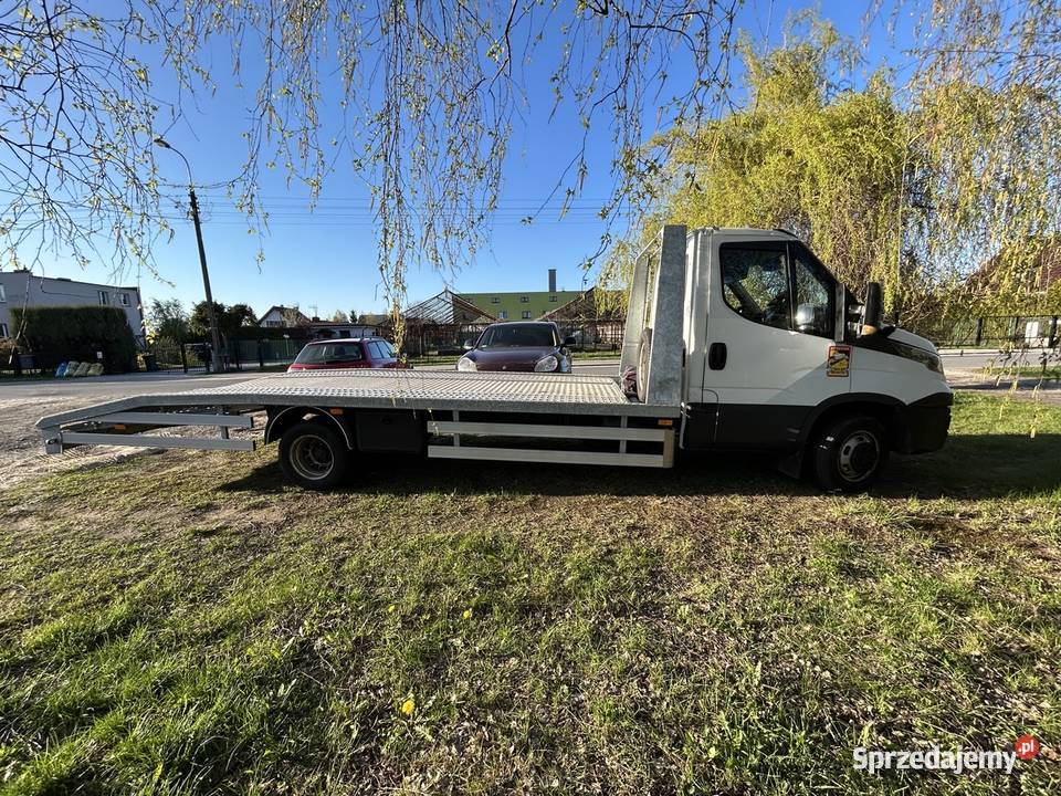 autolaweta IVECO 50C18 62 najazd ZAMIANA na osób Motoryzacja Poznań