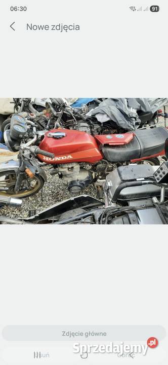 Honda cb 400 części rama bak koła Chobrzany