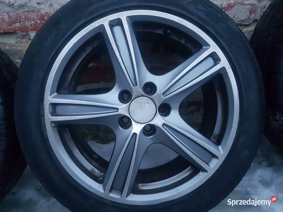 Sprzedam felgi aluminiowe 17 peugeot audi aluminiowe Tomaszów Mazowiecki