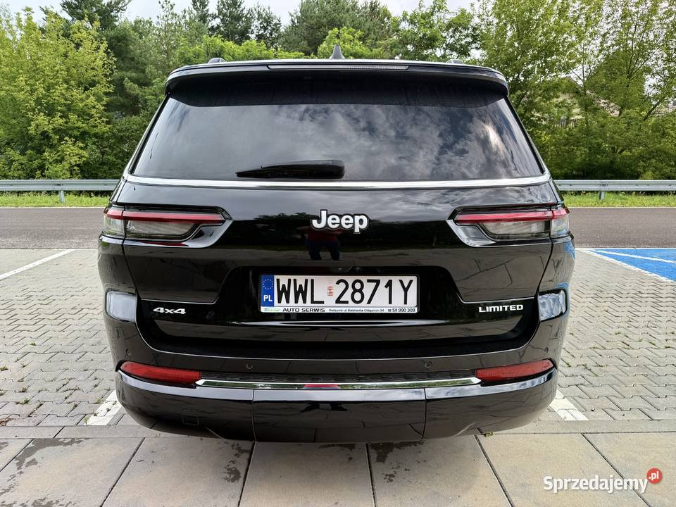 Jeep Grand Cherokee L Limited 4x4 7 miejsc ASR (kontrola trakcji) Radzymin
