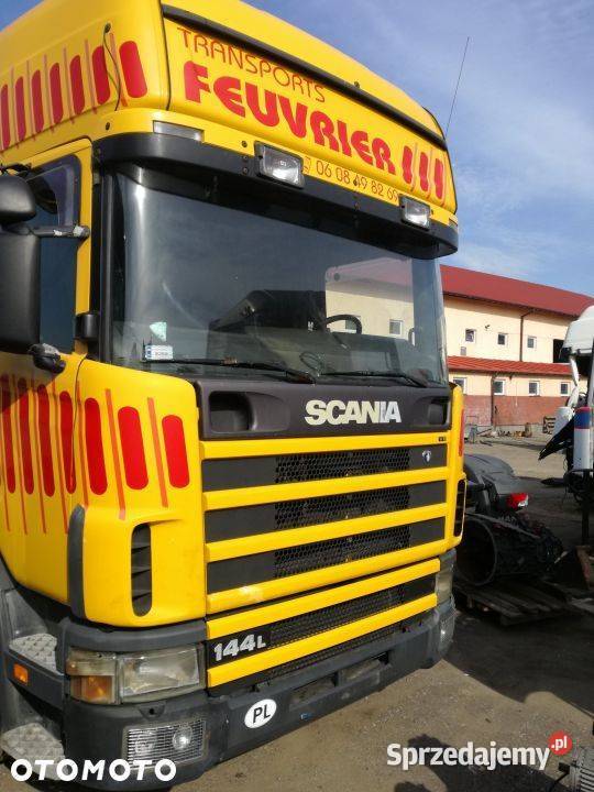 SCANIA 144 460 V8 1998 BEZ SILNIKA INSGAZOWA