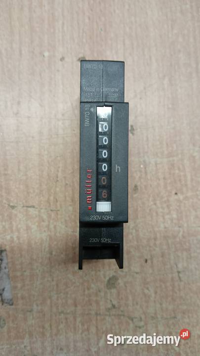 Licznik czasu pracy Mller BW7018 230VAC 50Hz na Maniowy