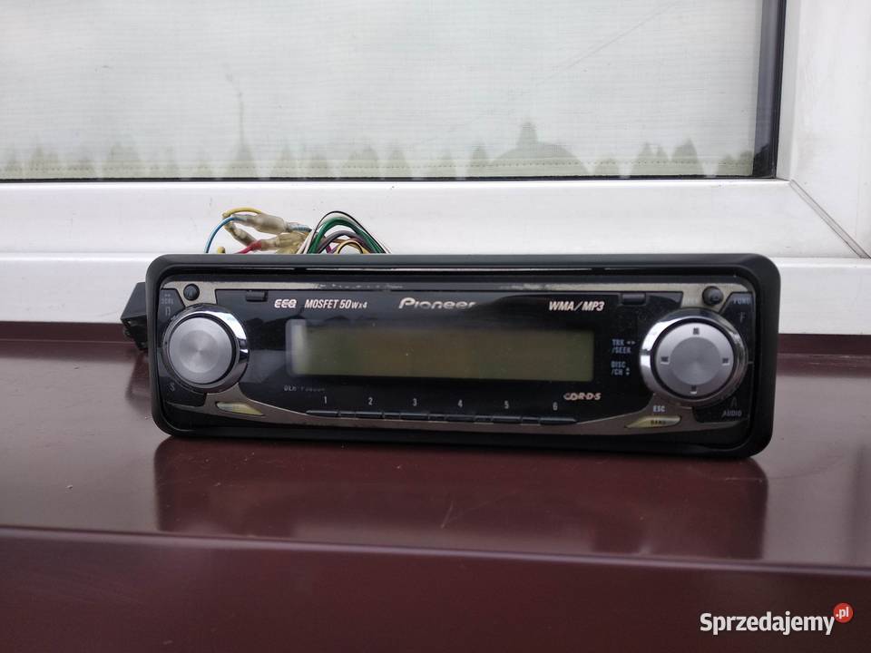 Radio samochodowe Pioneer DEHP3600MPB ramka Sieradz sprzedam