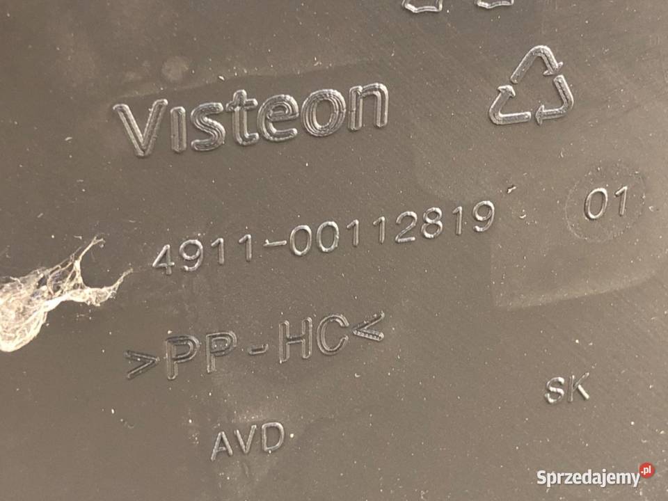 BOCZEK DRZWI PRAWY PRZÓD PEUGEOT 208 I Hatchback