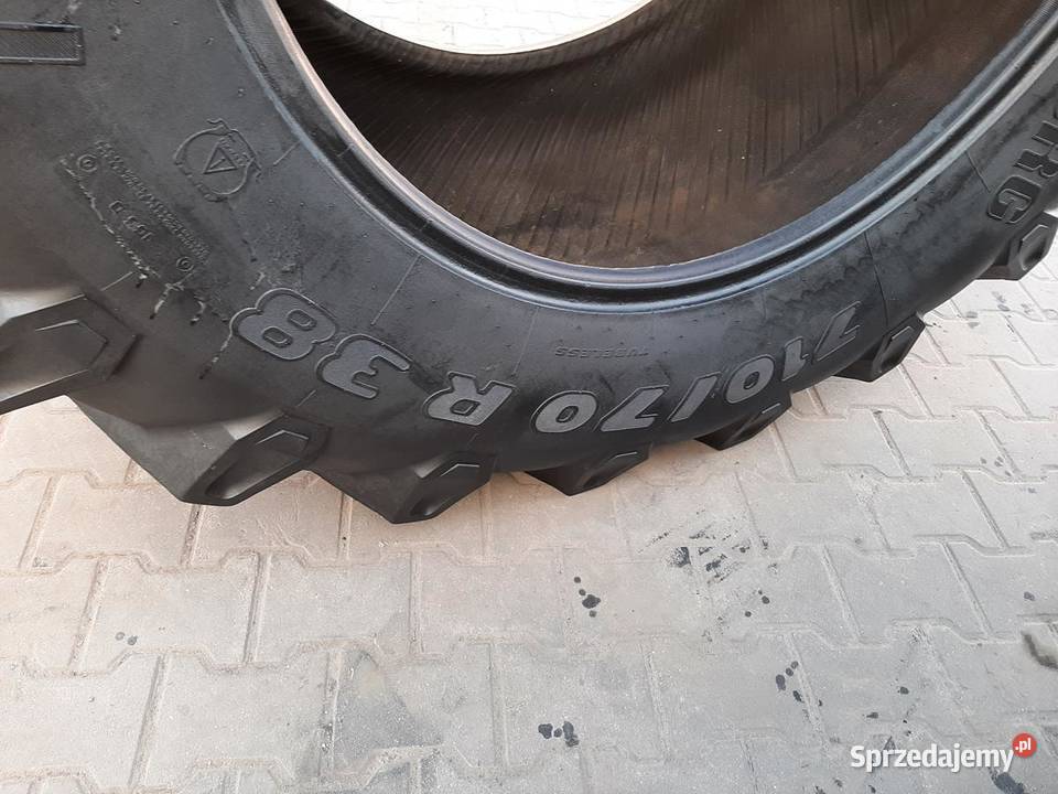 Opona używana rolnicza 71070R38 TRELLEBORG TM800 podlaskie Zaścianki