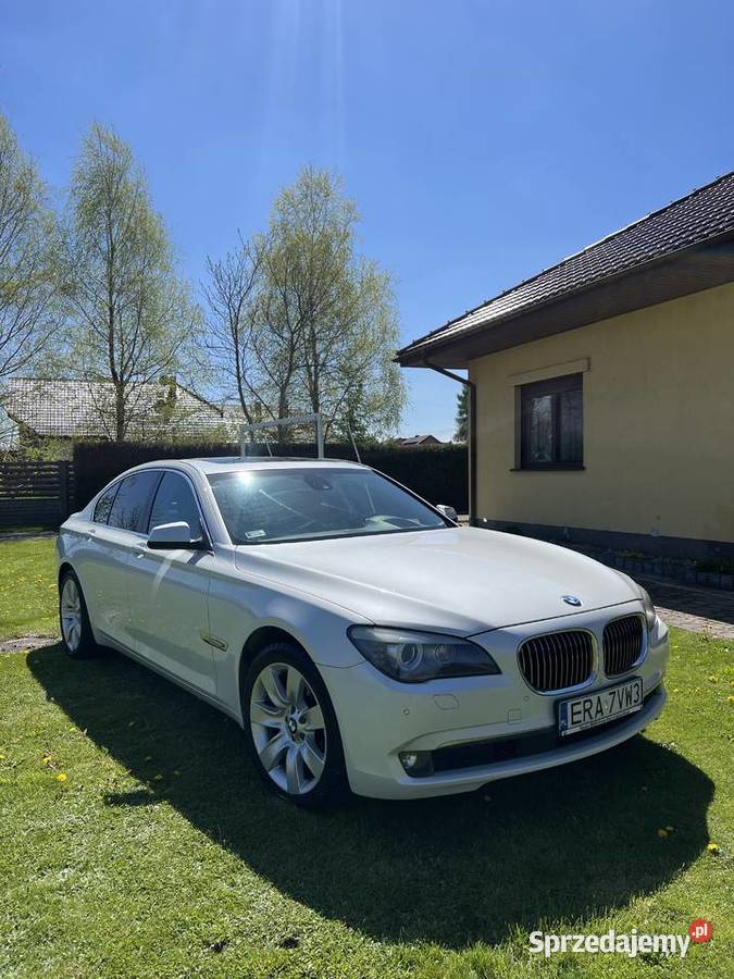 BMW 740d stan idelany bogato wyposażony biała łódzkie