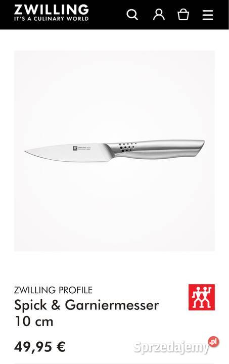 Zestaw noży Zwilling blok kujawsko-pomorskie sprzedam