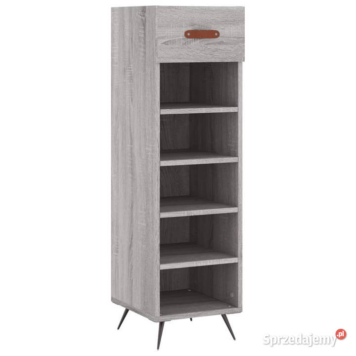 Szafka na buty szary dąb sonoma 30x35x105 Warszawa