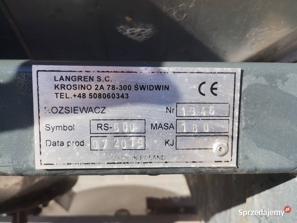 Rozsiewacz Langren Zadowice