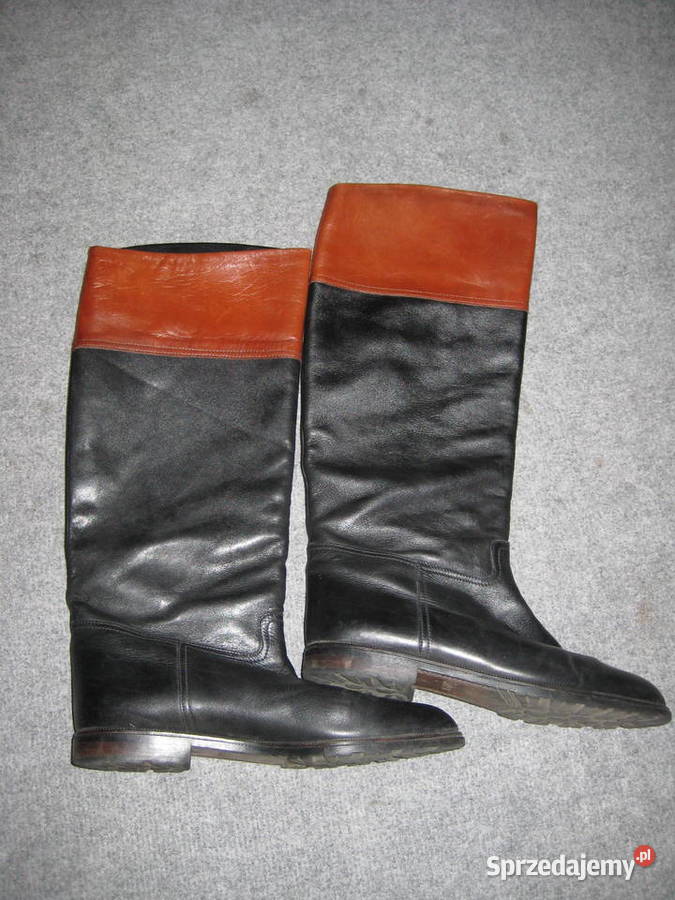 Kozaki oficerki skórzane damskie Gabor rozmiar inna Kraków