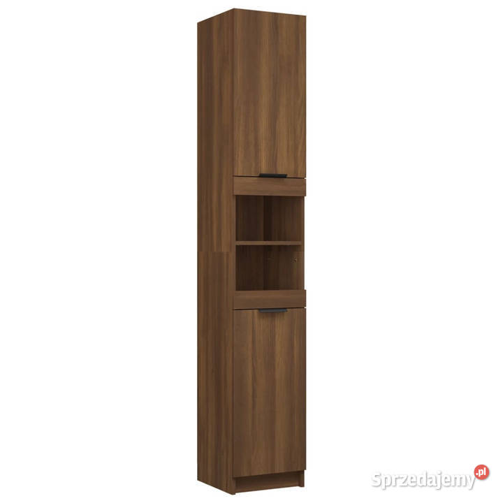 Szafka łazienkowa brązowy dąb 32x34x1885 sprzedam