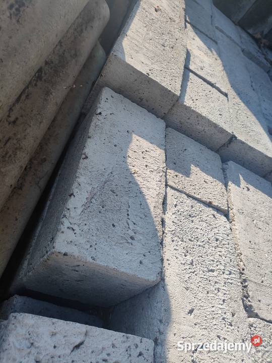 Pustaki szlakowe syporex cegła biała Wola Kopcowa