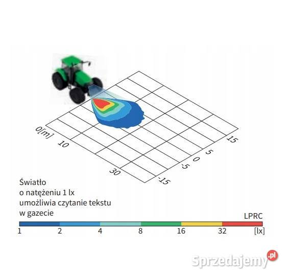 LAMPA ROBOCZA JOHN DEERE H27 PRAWA Z ŻARÓWKĄ podkarpackie Trzciana