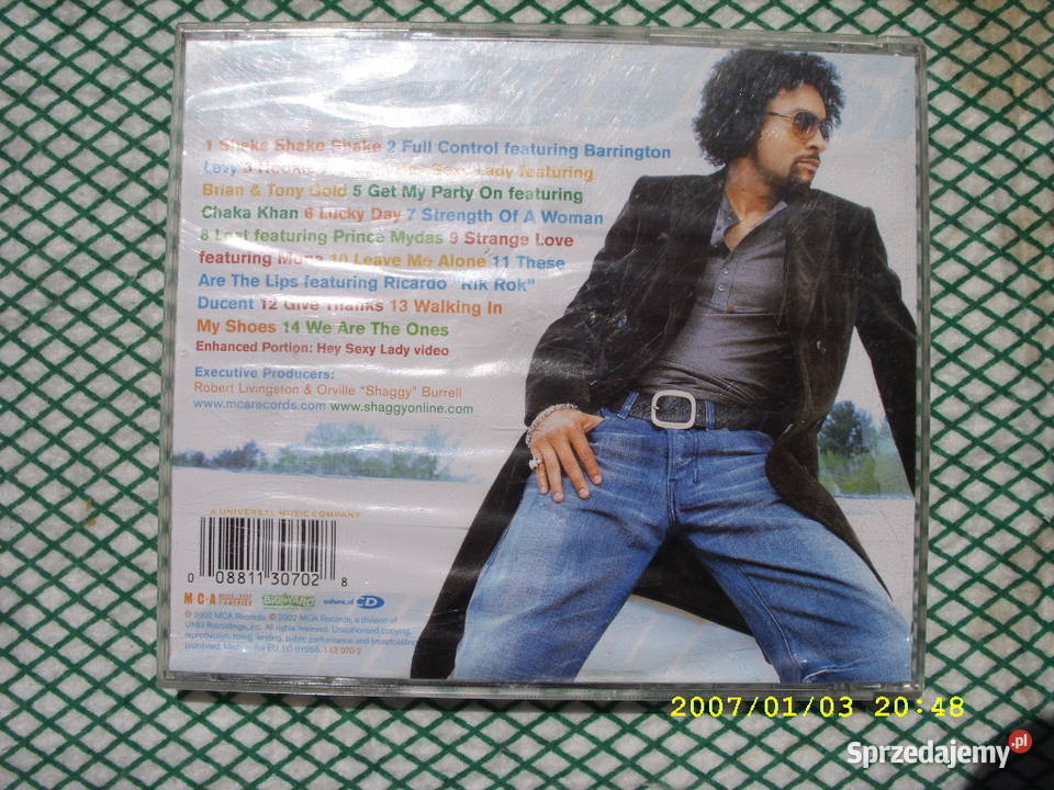 REGGAE CD SHAGGYLUCKY DAY Wołów