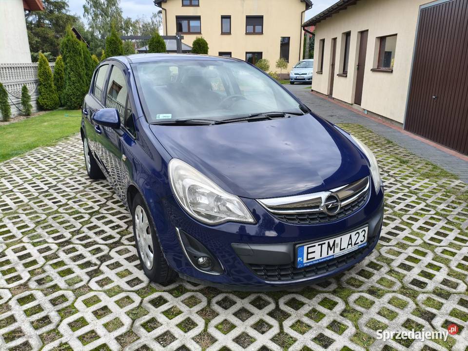 Opel Corsa 12 LPG 2011 benzyna+LPG łódzkie Glinnik sprzedam