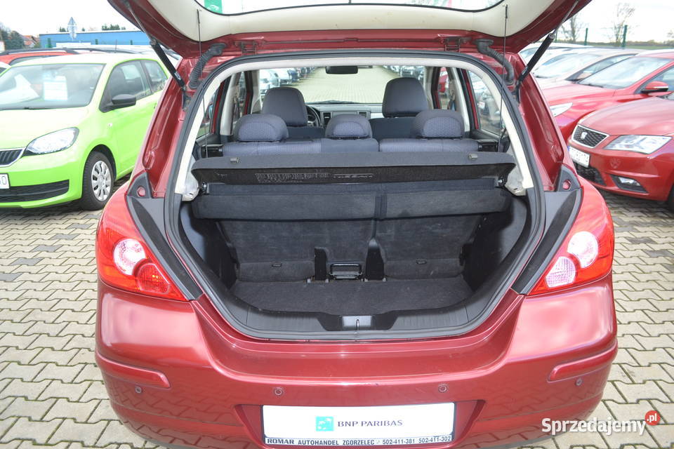 Nissan Tiida z Niemiec OPŁACONA 68 światła przeciwmgielne Zgorzelec