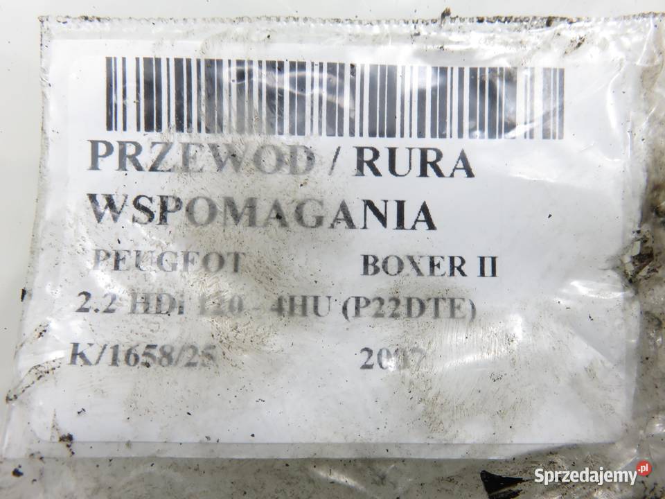 PRZEWÓD WSPOMAGANIA BOXER II 22 HDi małopolskie