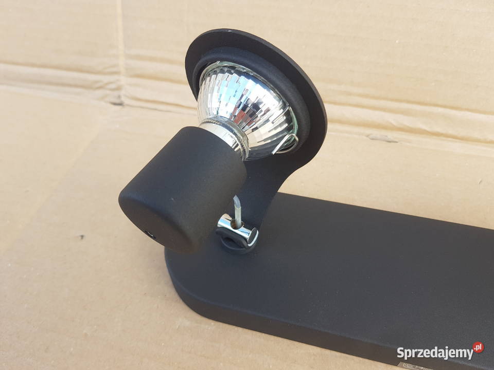 Lampa sufitowa listwa SPOT 2x50W czarny mat do Oświetlenie Warszawa