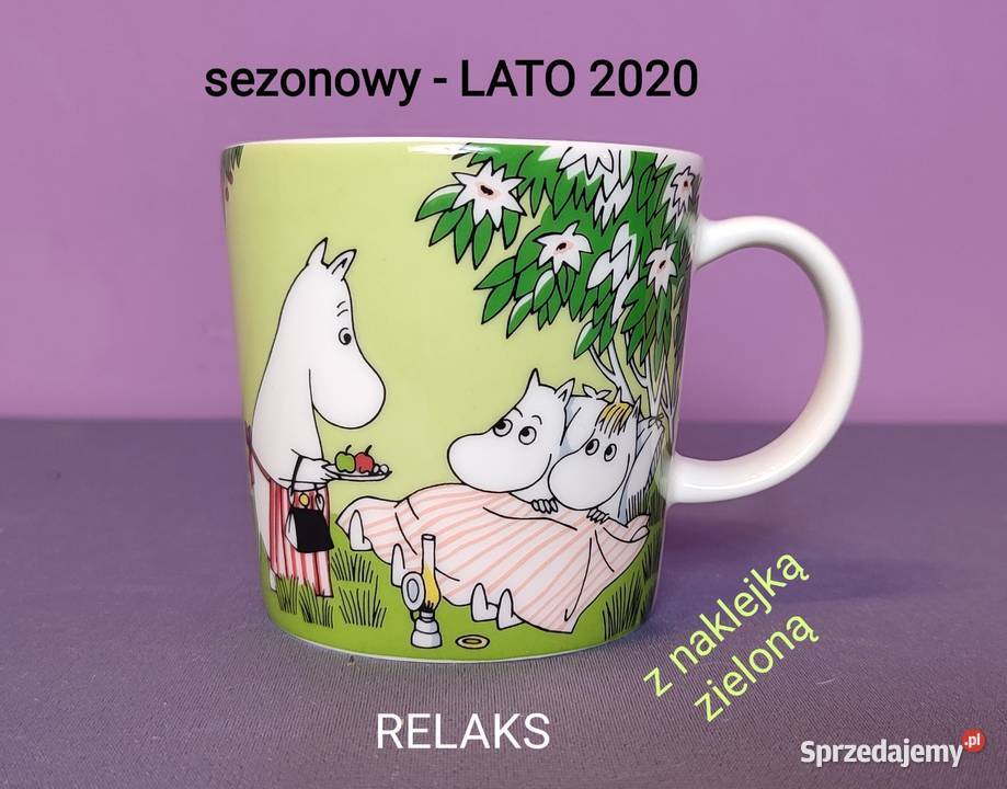 Muminki KUBEK Moomin Arabia Finland LATO 2020 Jasień