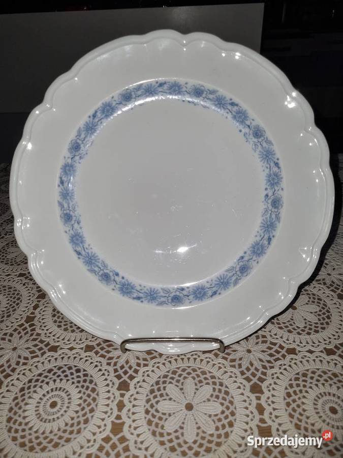 Talerz Porcelana Francuska Limoges wielkopolskie Wola Podłężna