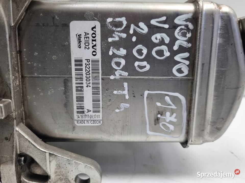 Volvo S60 II V60 20 D4 CHŁODNICA SPALIN egr osobowe Chełm