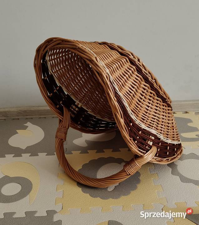 Kosz wiklinowy na drewno Leżajsk