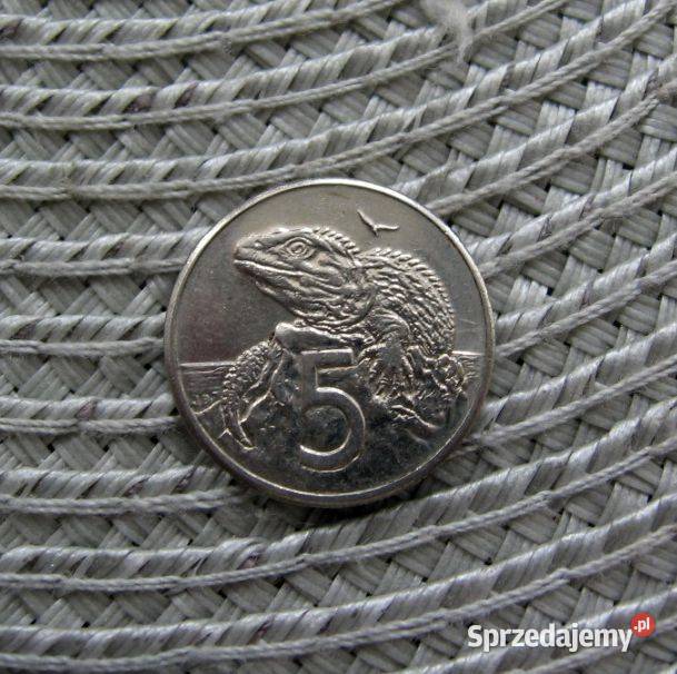 Nowa Zelandia 5 Cent 1987r Kalisz