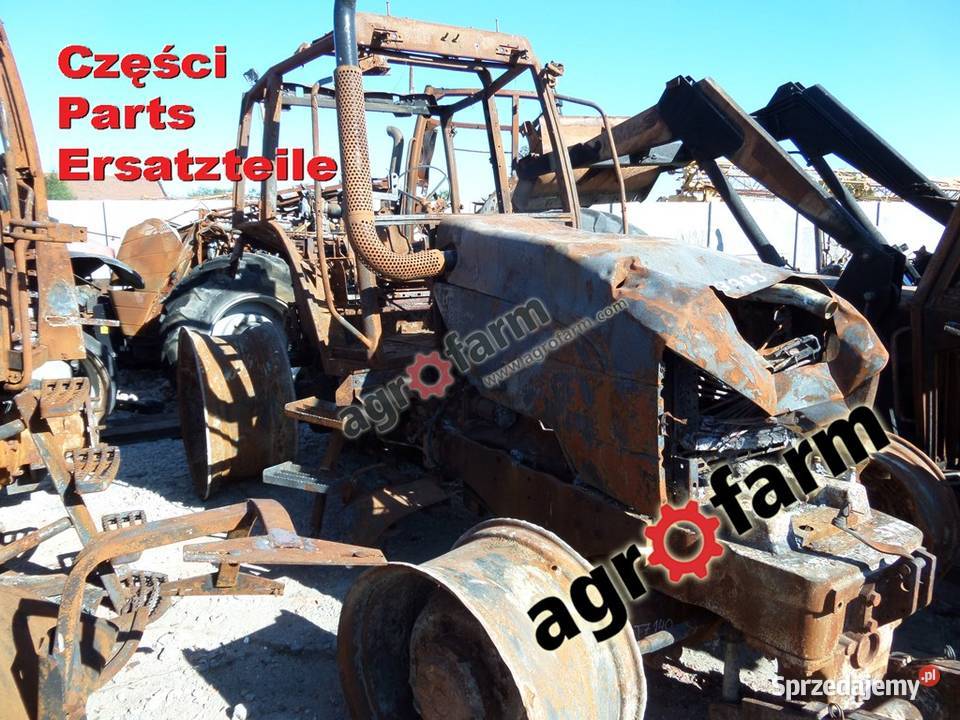 Holland TM140 części skrzynia biegów silnik Byków