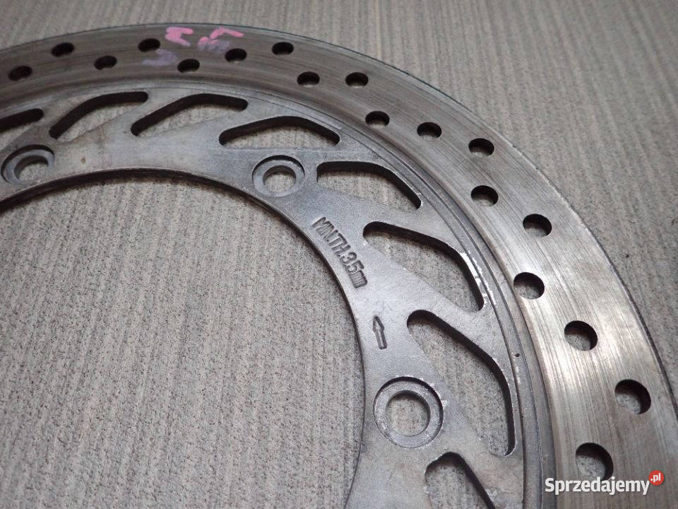 1 Tarcza Hamulca Przód 35mm Grubości Honda NTV Pozostałe